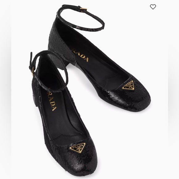 Prada
Sequined Satin Pumps Sandals - Picture 3 of 7